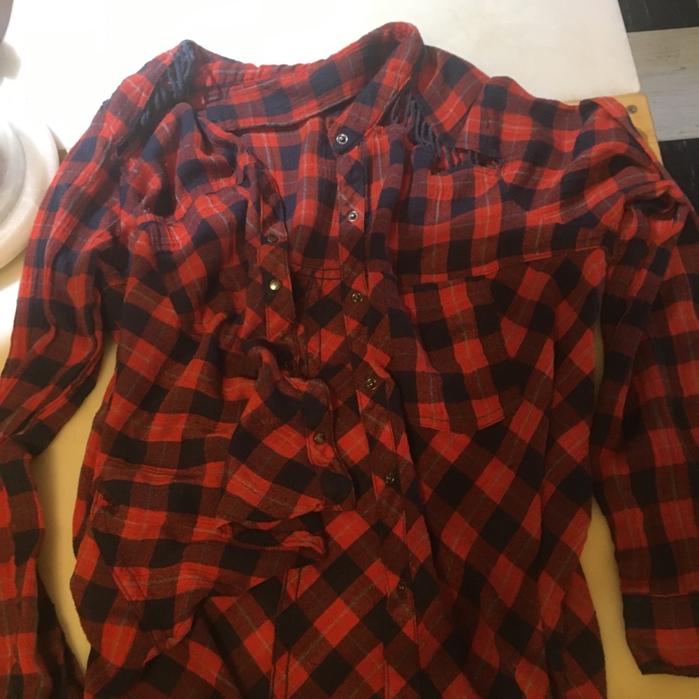 Long sleeve flannel
